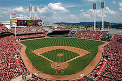 Great American Ball Park mural