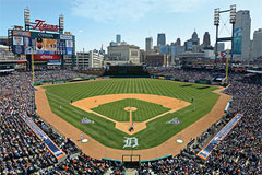 Comerica Park mural