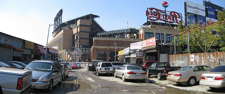 The chop shops of Willets Point are in the shadows of Citi Field