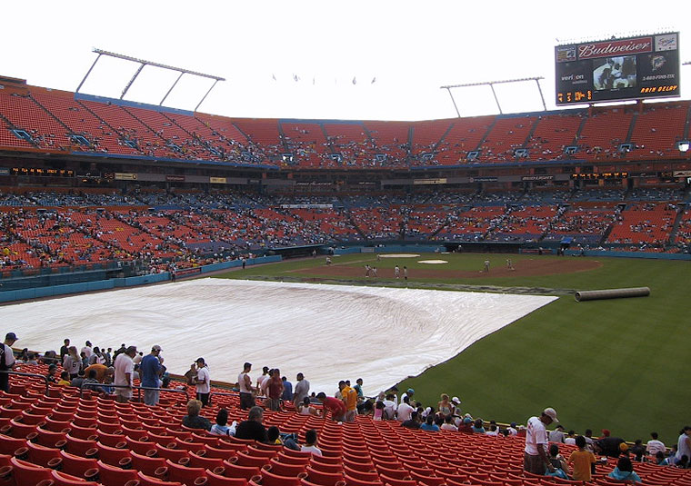 Um jogo no SunLife Stadium de Miami