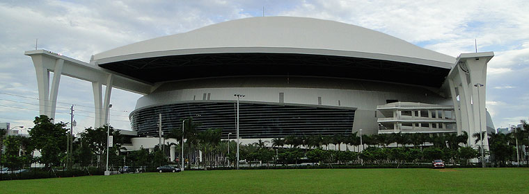 Marlins Park in Miami