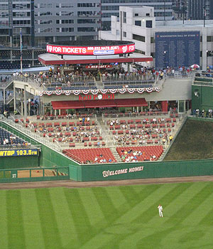 Washington Nationals Park Seating Chart With Rows