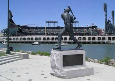 AT&T Park viewed from McCovey Point at China Basin Park