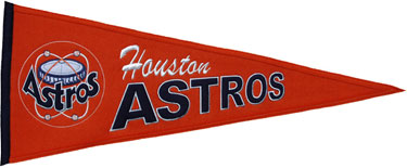 Astros in Sound - Pennant Under Glass