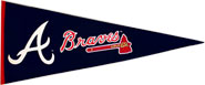 Braves wool pennants