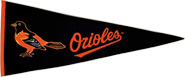 Orioles wool pennants