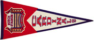 Busch Stadium wool pennant