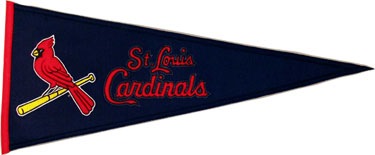 St. Louis Cardinals Heritage History Banner Pennant