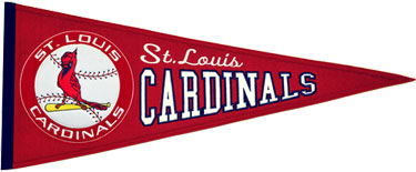 Cardinals retro pennant