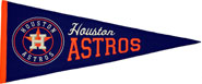 Astros wool pennants