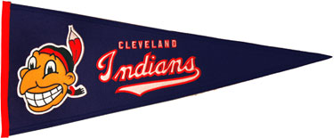 Indians retro pennant