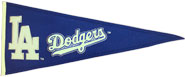 Dodgers wool pennants