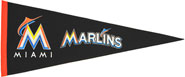 Marlins wool pennants