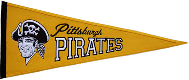 Pirates retro pennant