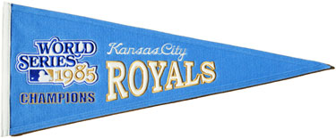 Royals retro pennant