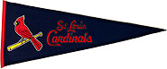 Cardinals wool pennants