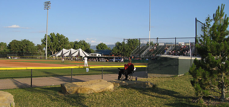 Mike Lansing Field is home to the Casper Ghosts and plenty of naturally appointed wide open space