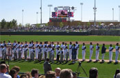 Debut day in Glendale