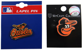 Baltimore Orioles pin set