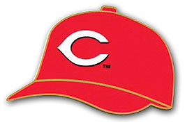 Cincinnati Reds hat pin