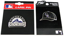 Colorado Rockies pin set