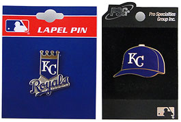Kansas City Royals pin set