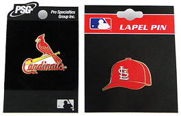 St. Louis Cardinals pin set