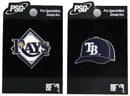 Tampa Bay Rays pin set