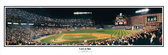 Cal Ripken, Jr final at-bat Camden Yards panorama