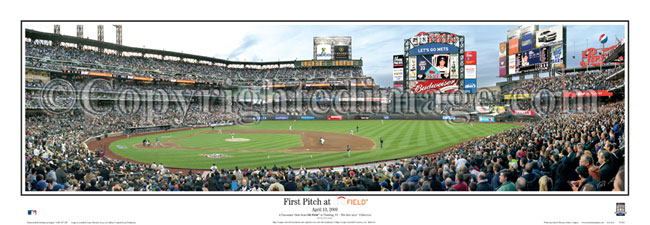 Citi Field panorama poster