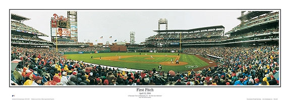 Citizens Bank Park panorama poster