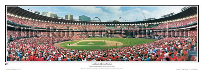 Last Pitch at Busch Stadium poster