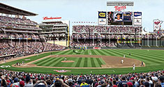 Target Field panoramas