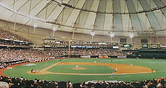 Tropicana Field panorama