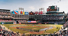 Rangers Ballpark in Arlington panoramas