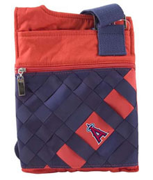 Los Angeles Angels grosgrain ribbon purses