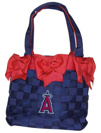 Angels bow bucket purse