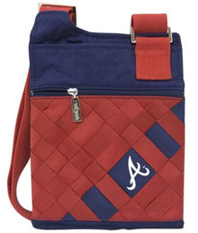 Atlanta Braves grosgrain ribbon purses