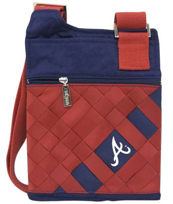 Atlanta Braves Handmade Crossbody Purse W/strap 