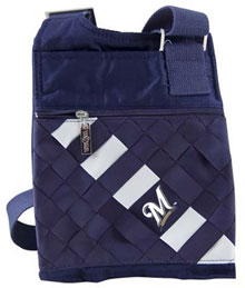 Milwaukee Brewers grosgrain ribbon purses