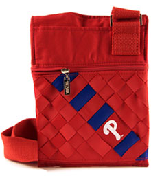 Philadelphia Phillies grosgrain ribbon purses