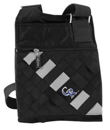 Colorado Rockies grosgrain ribbon purses