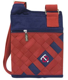 Minnesota Twins grosgrain ribbon purses