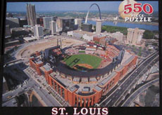 Busch Stadium aerial puzzle