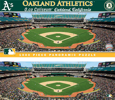 O.co Coliseum puzzle and box