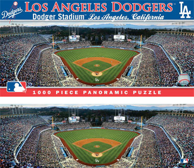 Dodger Stadium puzzle and box