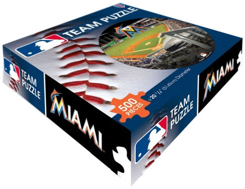 Marlins 500 piece puzzle box