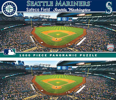 Safeco Field puzzle and box