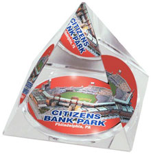 Citizens Bank Park crystal pyramid