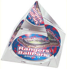 Rangers Ballpark crystal pyramid